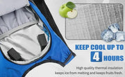 Lightweight Hydration Backpack with Insulated Layer 2L Hydration Bladder 2023 for Outdoor Sports Running Cycling